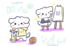 [PuppyJ the Series] #122 : Puppy School