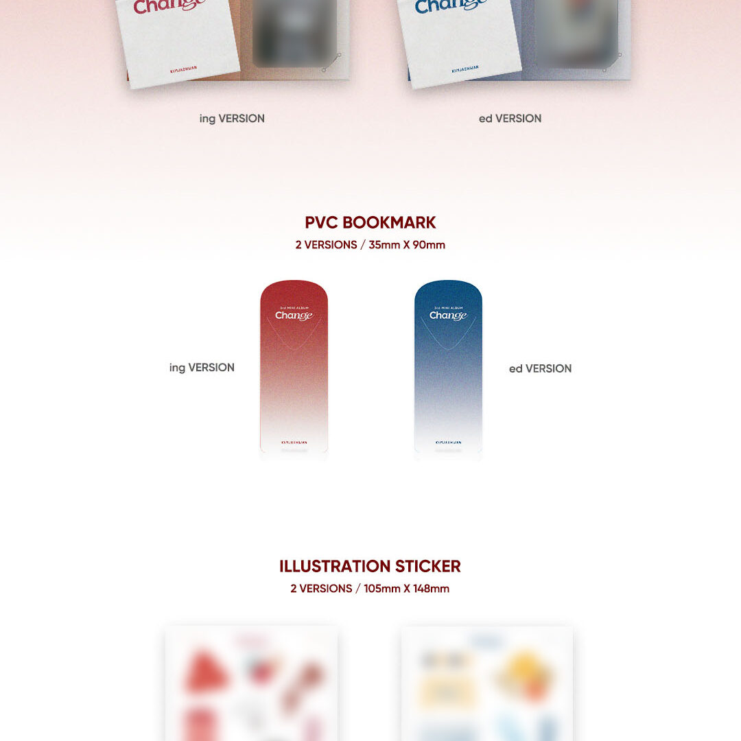 'CHANGE' Mini Album Details
