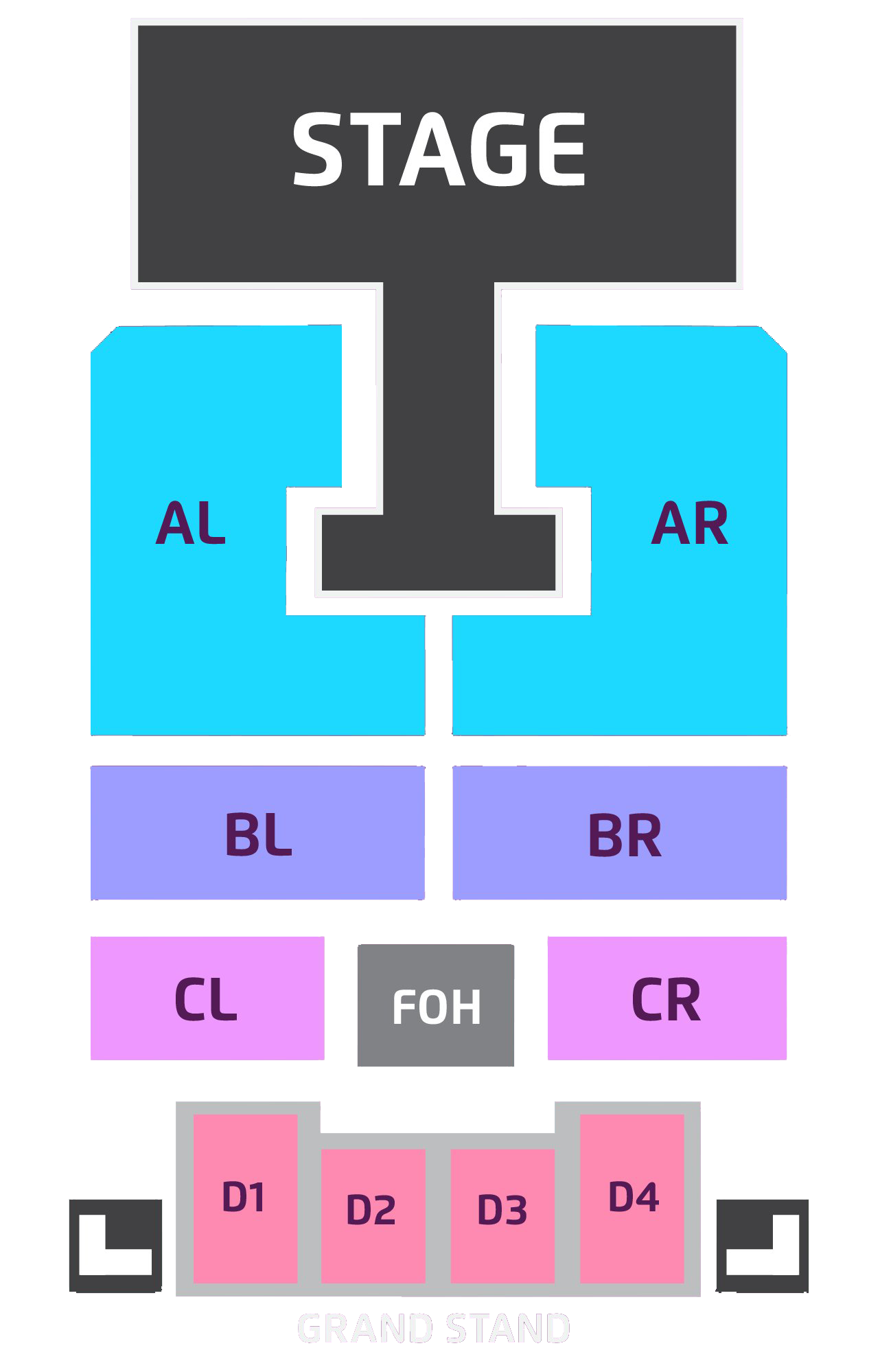 Seating Map in Thailand